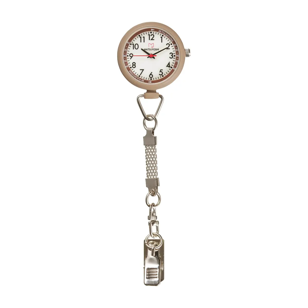 ナースウォッチ30mm シルバータイプ グレージュ グレージュ