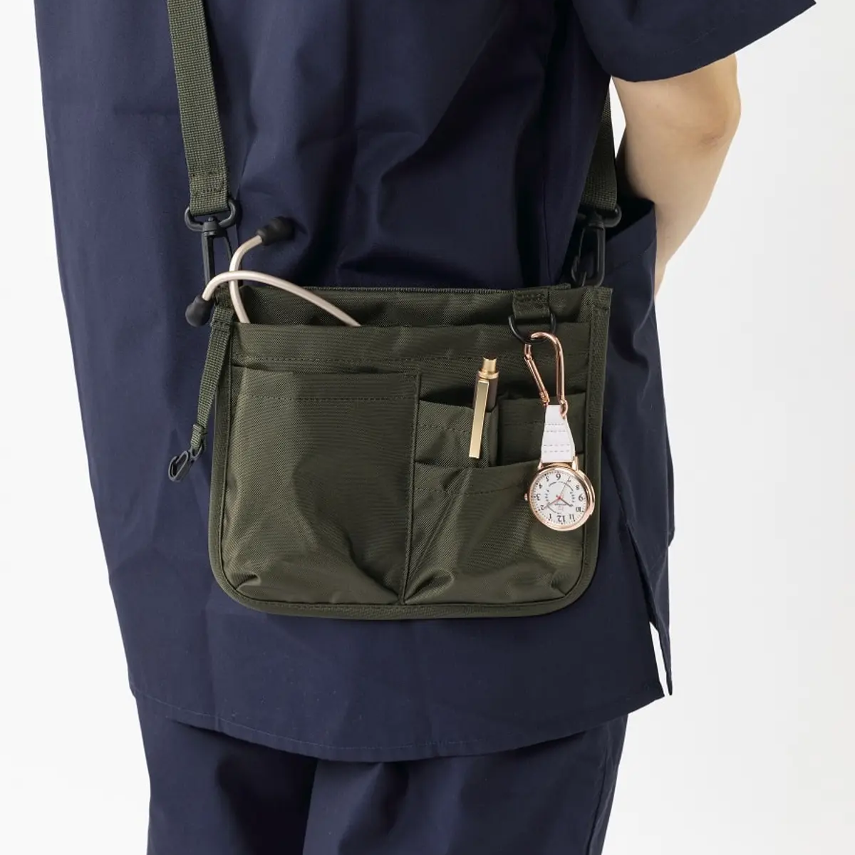 ナースウォッチ38mm ホワイト ホワイト