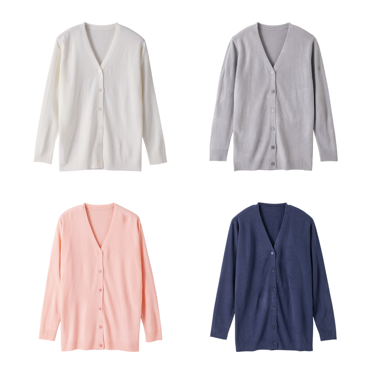 カーディガン ロング (S～LL)