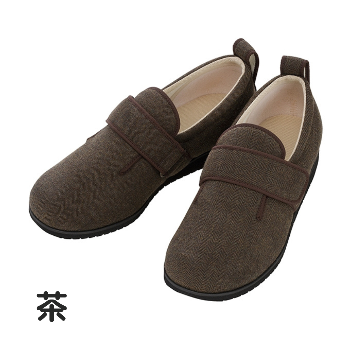 ダブルマジックⅡヘリンボン 7E グレー LL