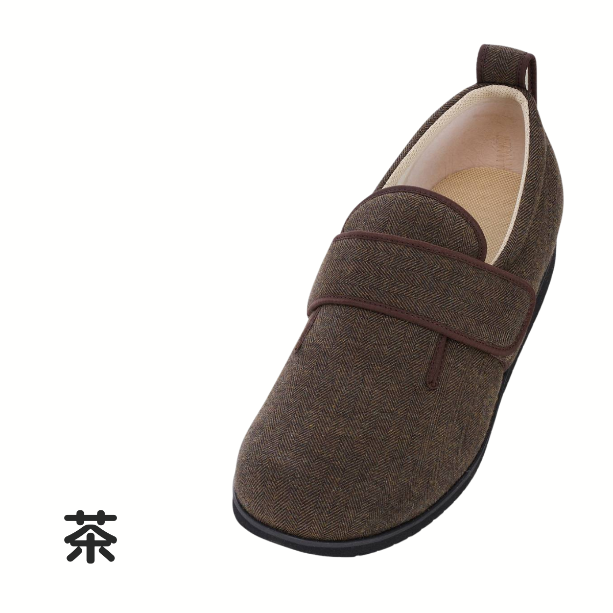ダブルマジックⅡヘリンボン 9E 片足用 グレー 右LL