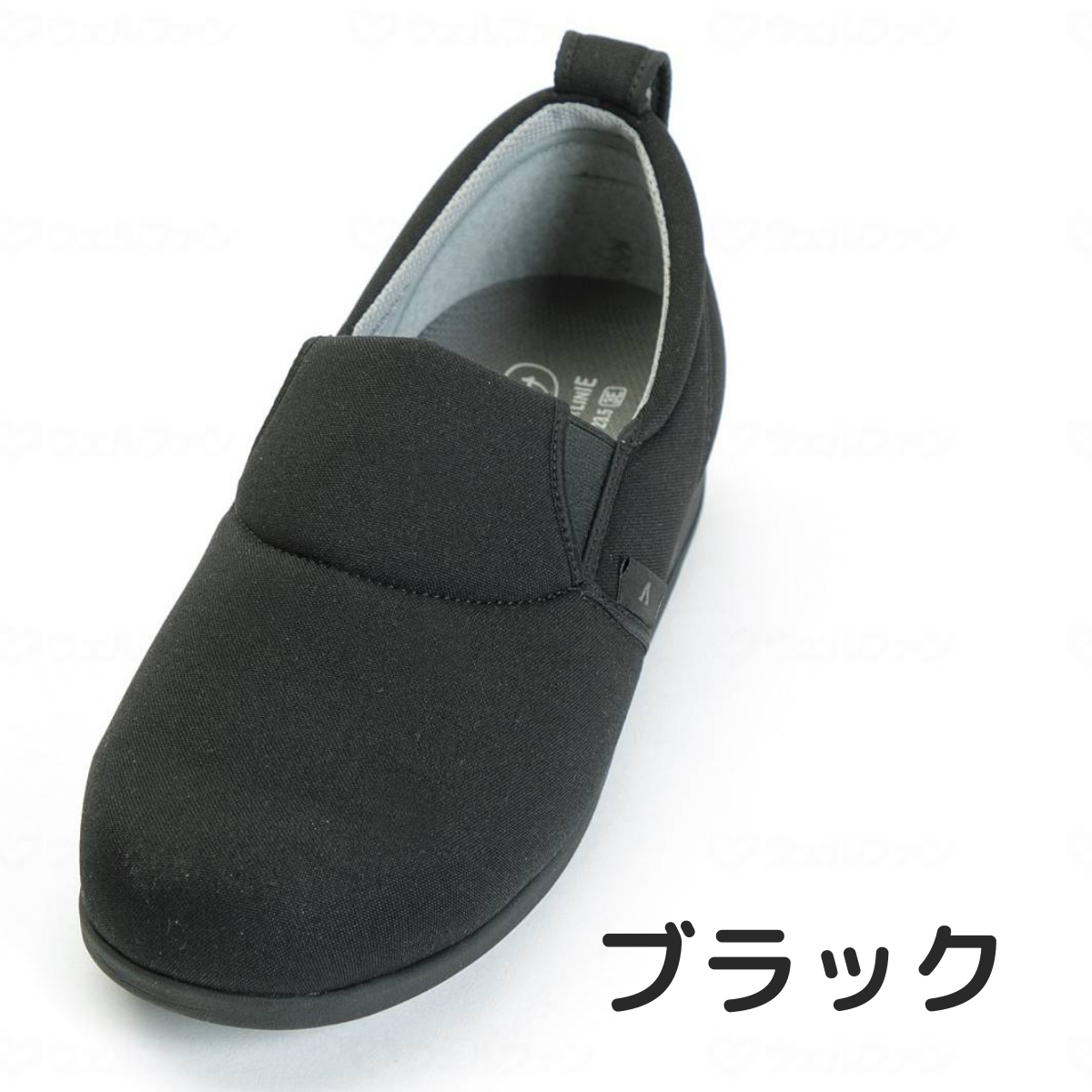 ゆったり簡単スリップオン 片足用 ラベンダー 右S