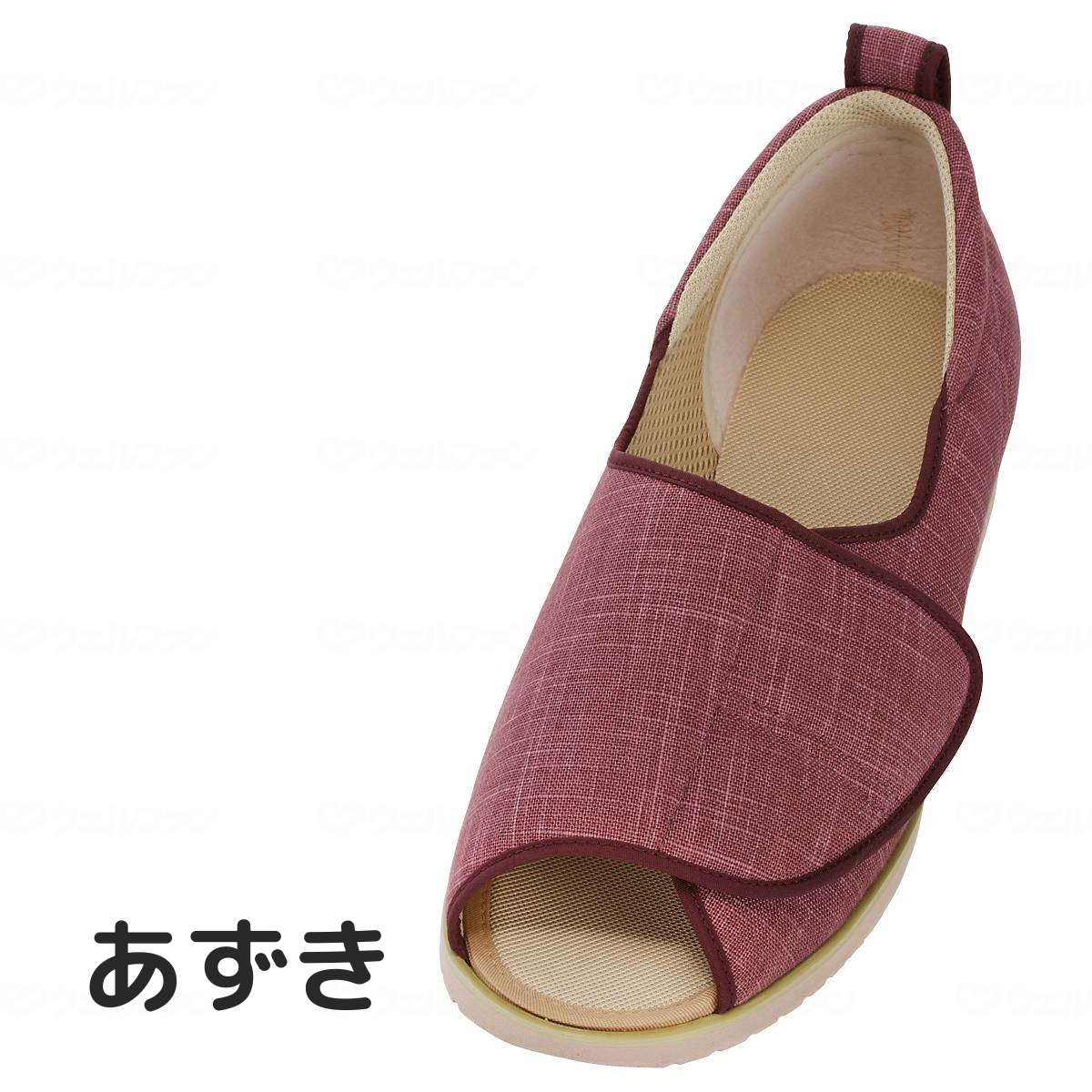 オープン和(なごみ) 片足用 青(縞) 右S