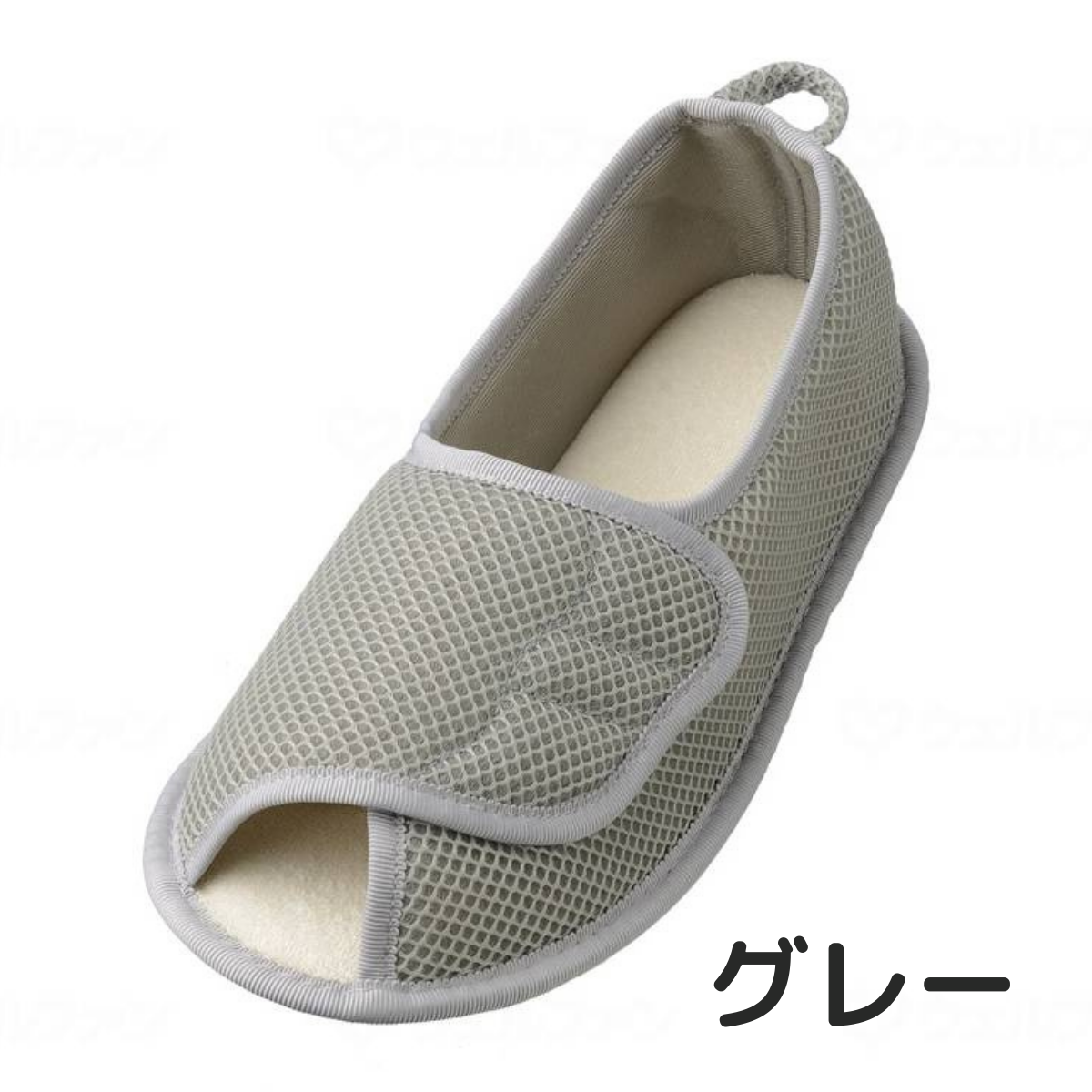 早快マジック オープン 片足用 グレー 右S