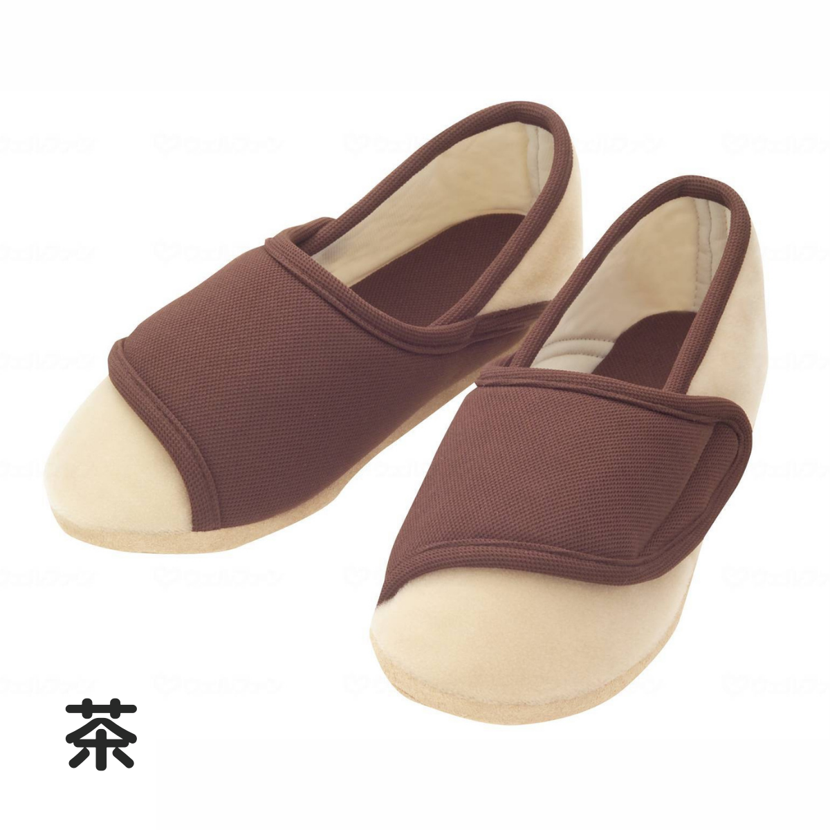 ワイドベルト 茶 S