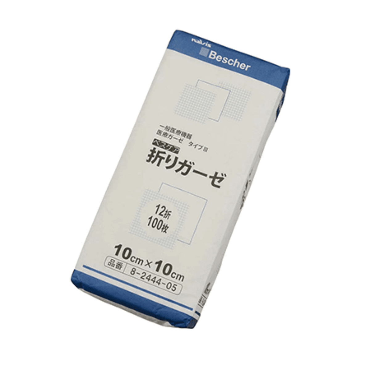 ベスケア 折りガーゼ  100×100mm 100×100mm