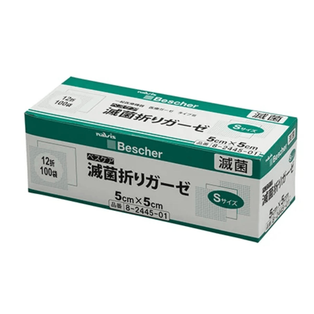 ベスケア 滅菌折りガーゼ 50×50mm 50×50mm
