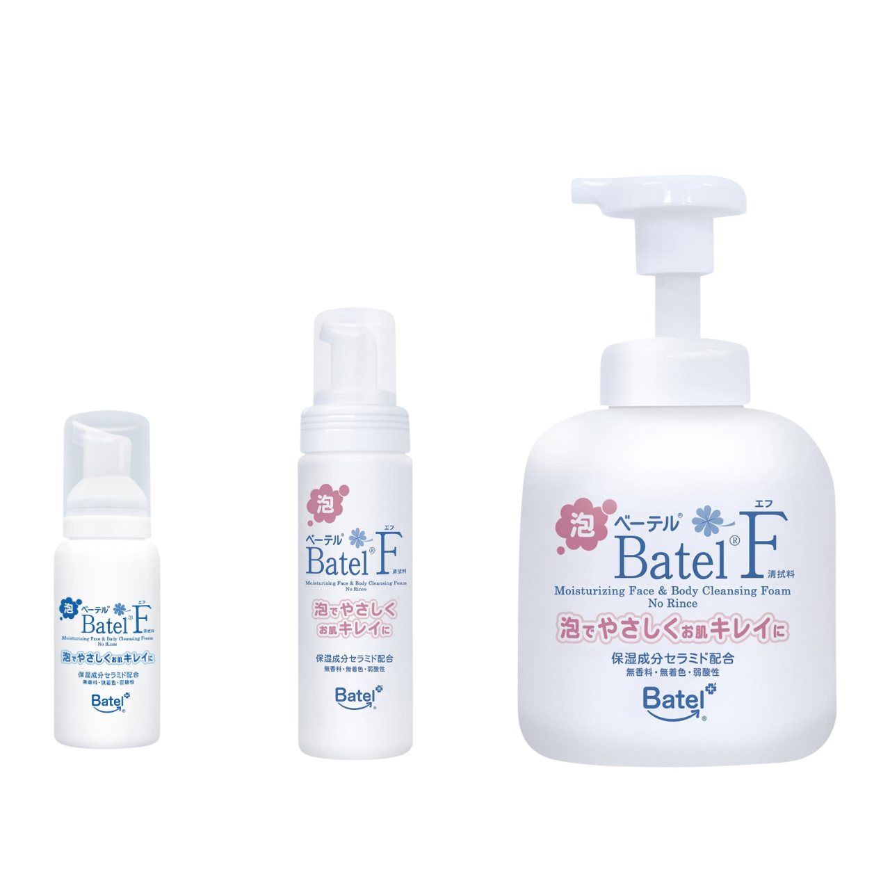 泡ベーテルF清拭洗浄料 1本 80ml