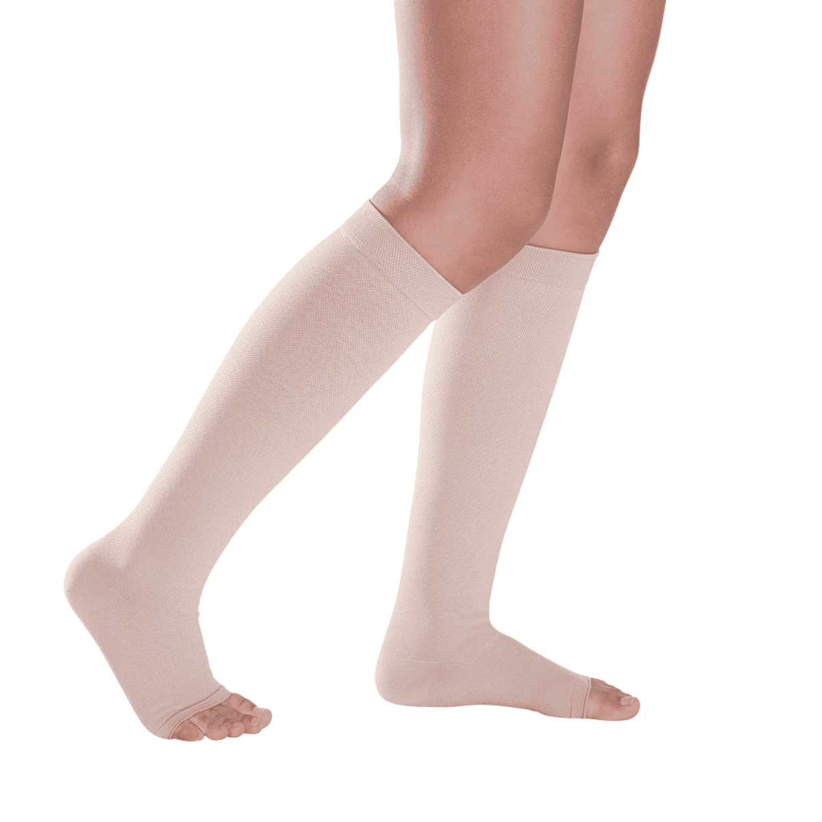 トラディショナル ハイソックス ノーマル ロング つま先無 XS ベージュ XS