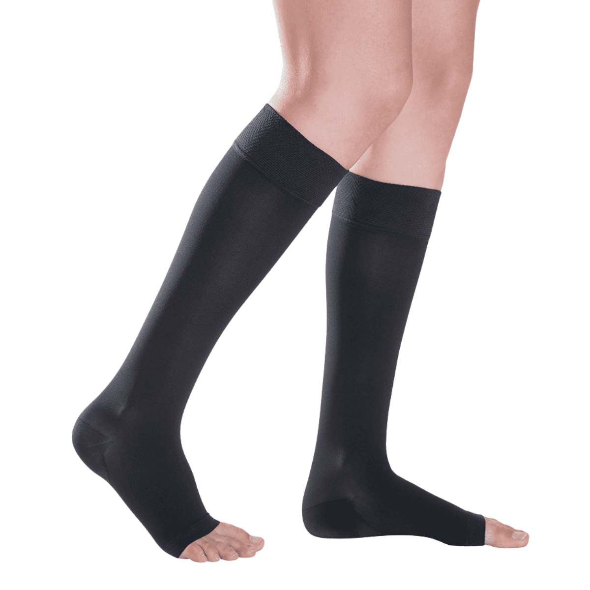 マジック ハイソックス ノーマル ノーマル つま先無 XXS ブラック ブラック XXS