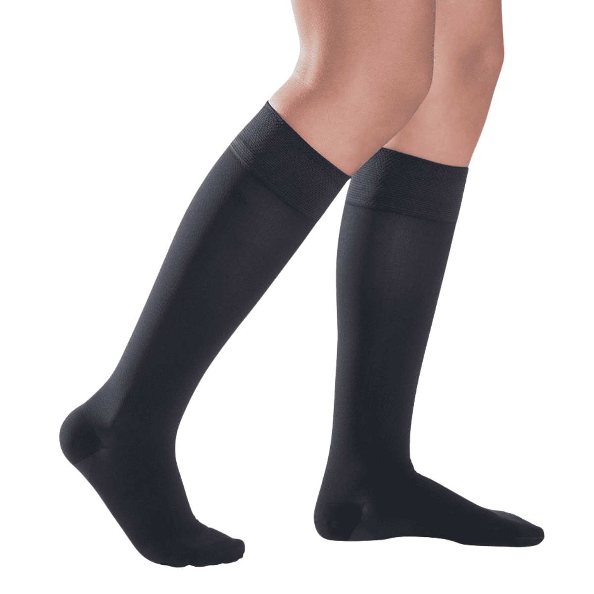 マジック ハイソックス ノーマル ロング つま先有 XXS ブラック ブラック XXS