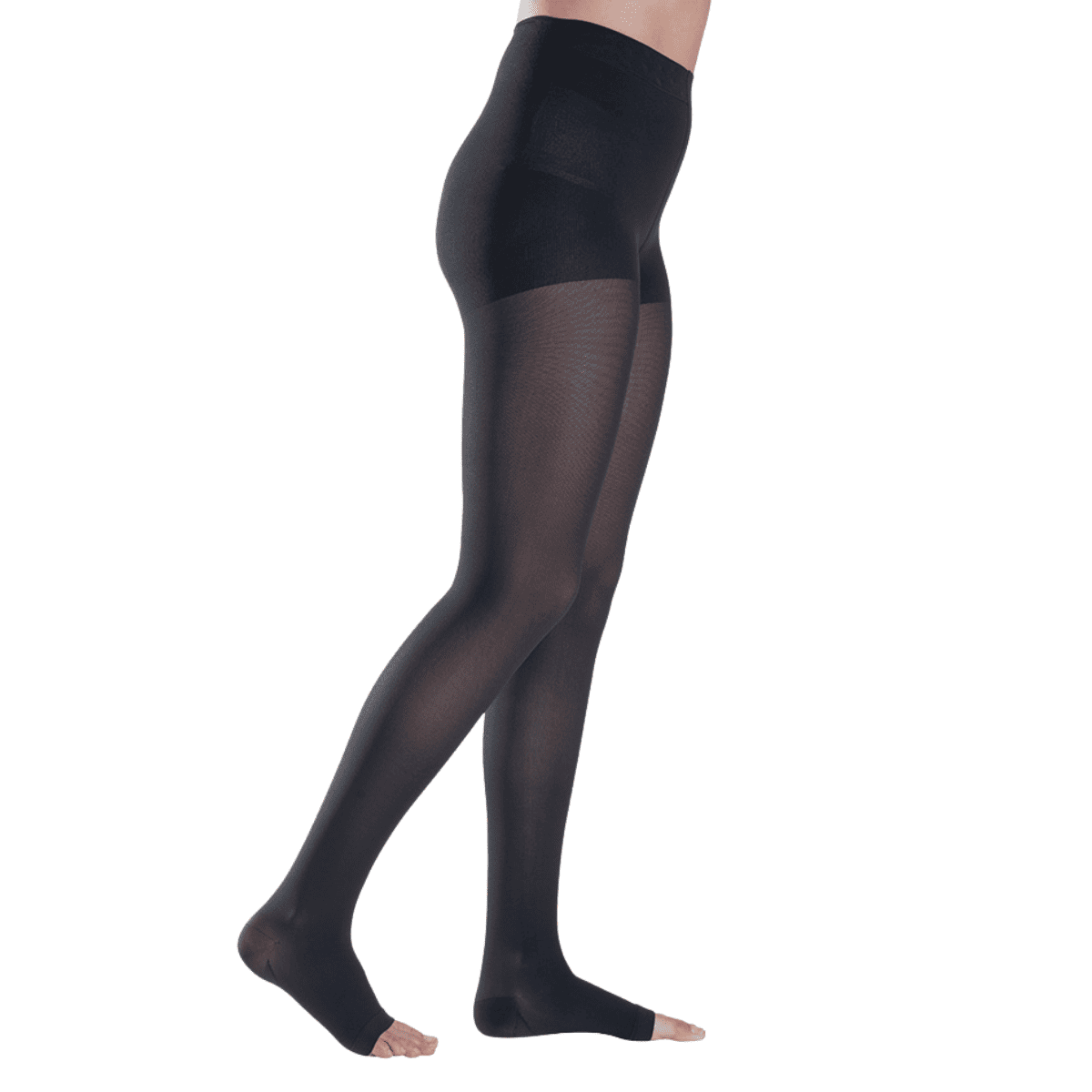 マジック パンティストッキング ノーマル ロング つま先無 XXS ブラック ブラック XXS