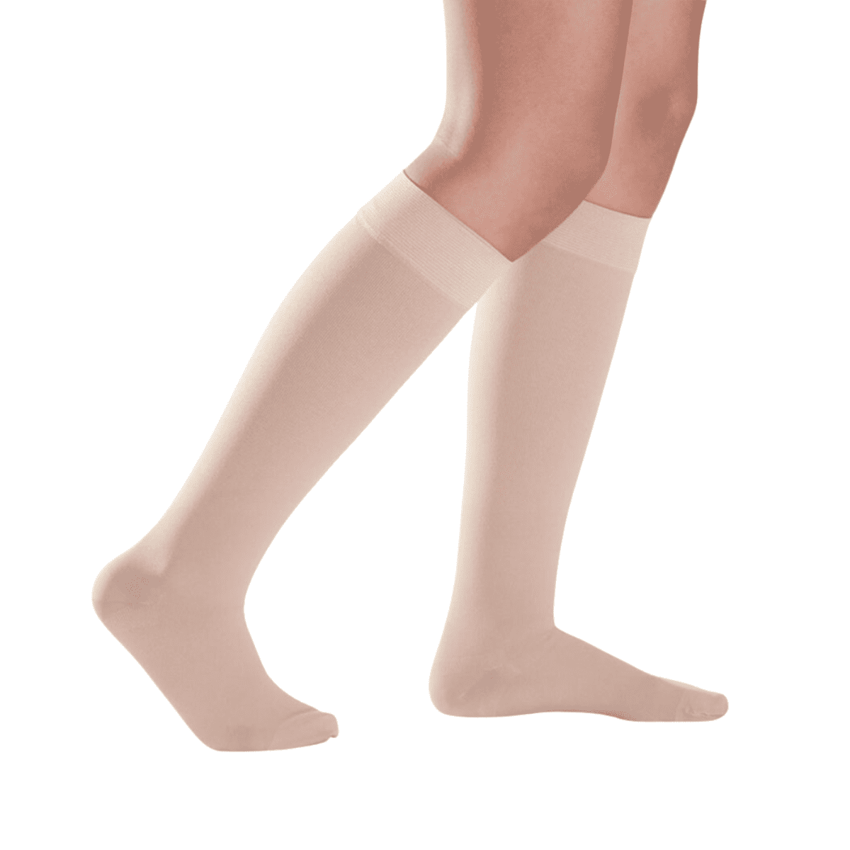 トップファイン ハイソックス ライト ロング つま先有 S キャラメル キャラメル S