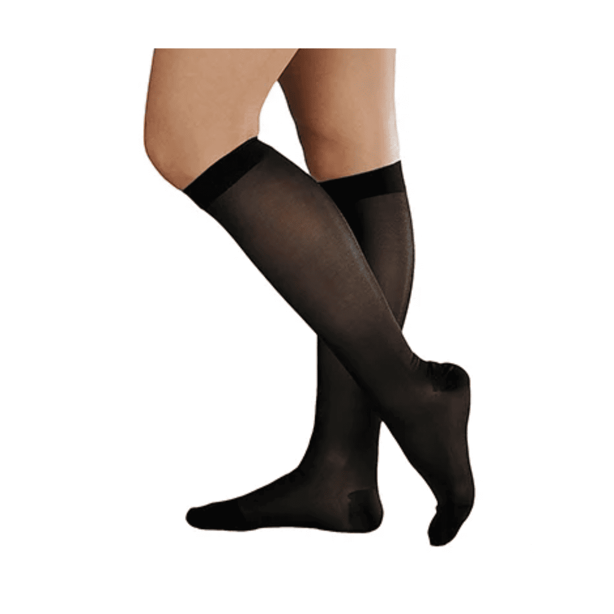 アンシルク２ ブライトハイソックス ブラック S 17-21cm/28-34cm