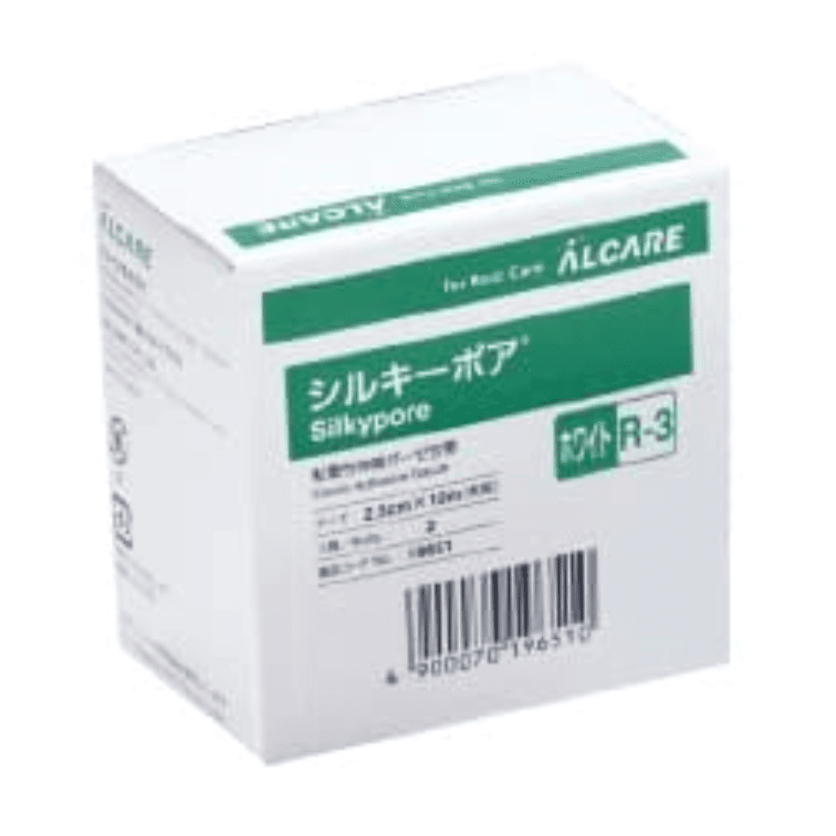 シルキーポア 粘着包帯 ホワイト R-3号 R-3号
