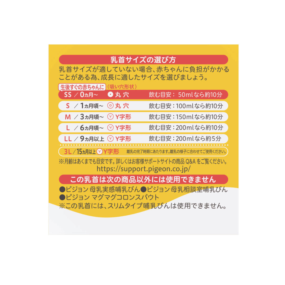 母乳実感 乳首 新生児/SS SS
