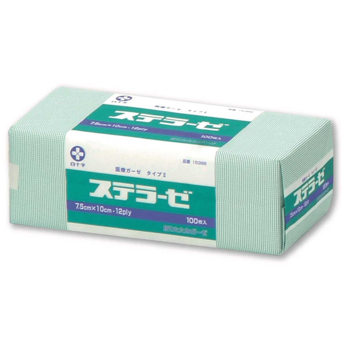 ステラーゼ (未滅菌) タイプⅡ 7.5×10 100枚入