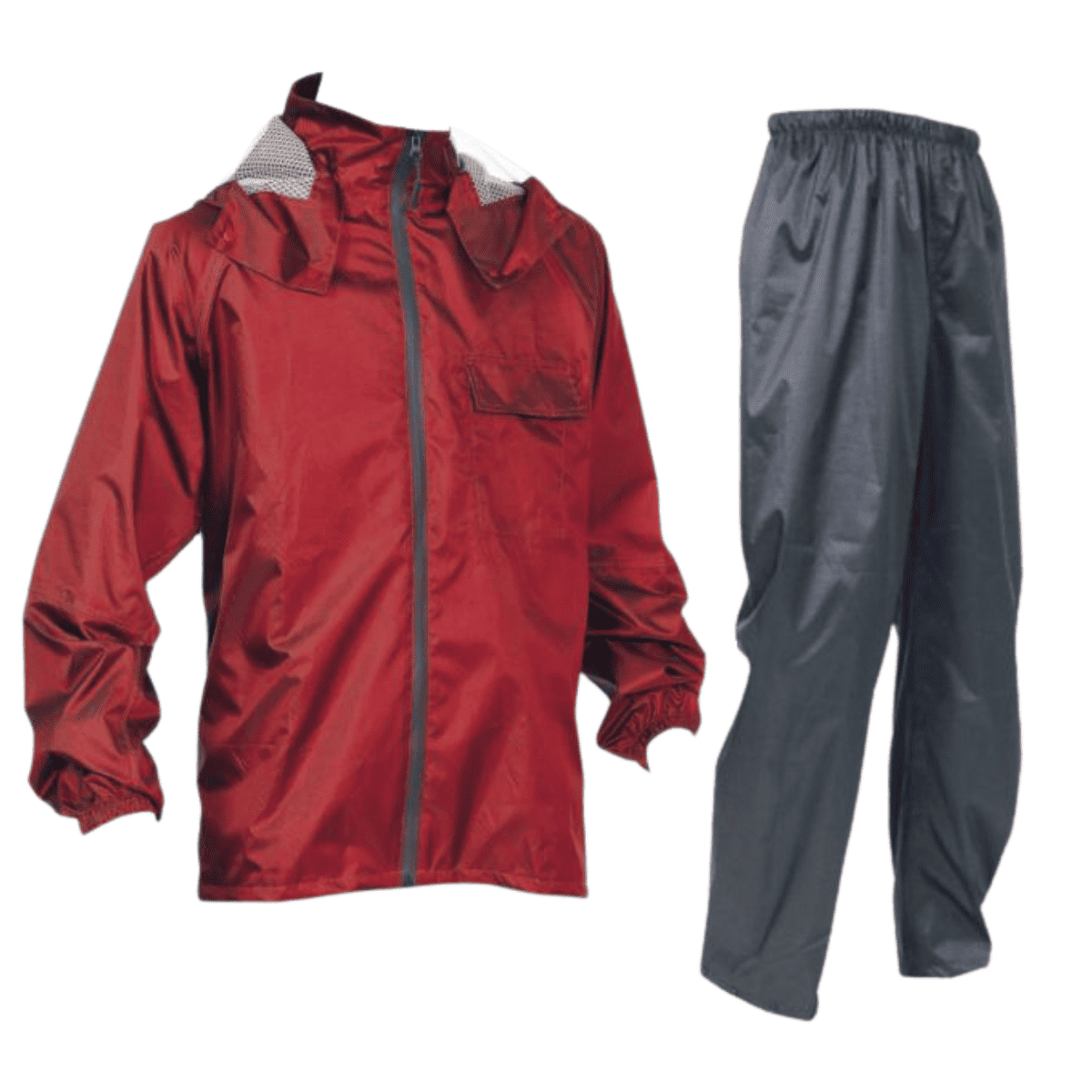 レインウェア イーグルクロス レッド M レッド M