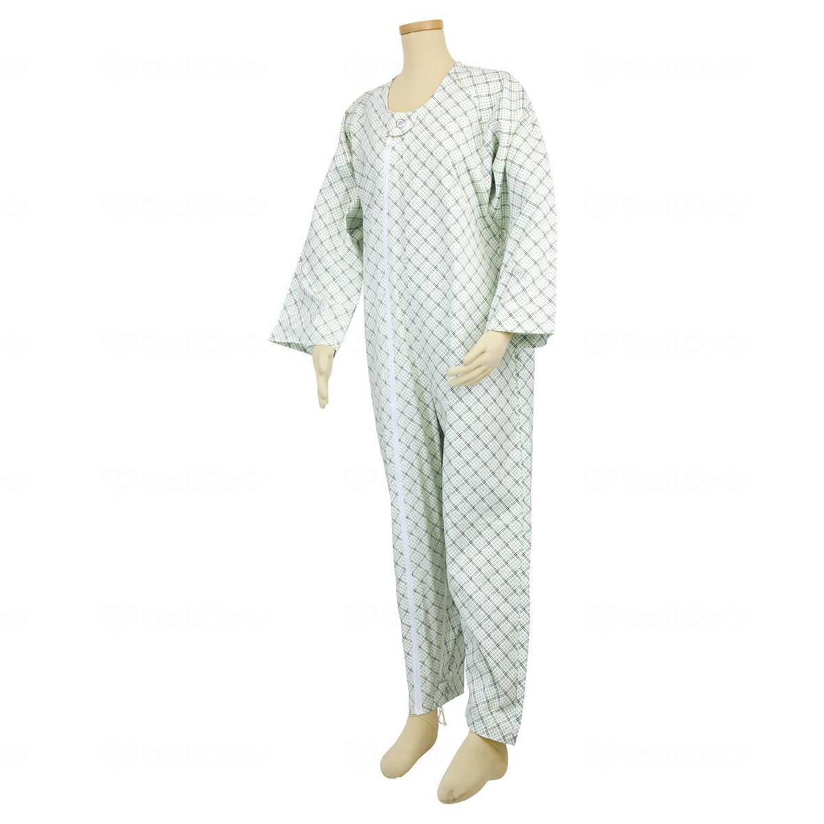 テイコブ エコノミー上下続き服 グリーン M