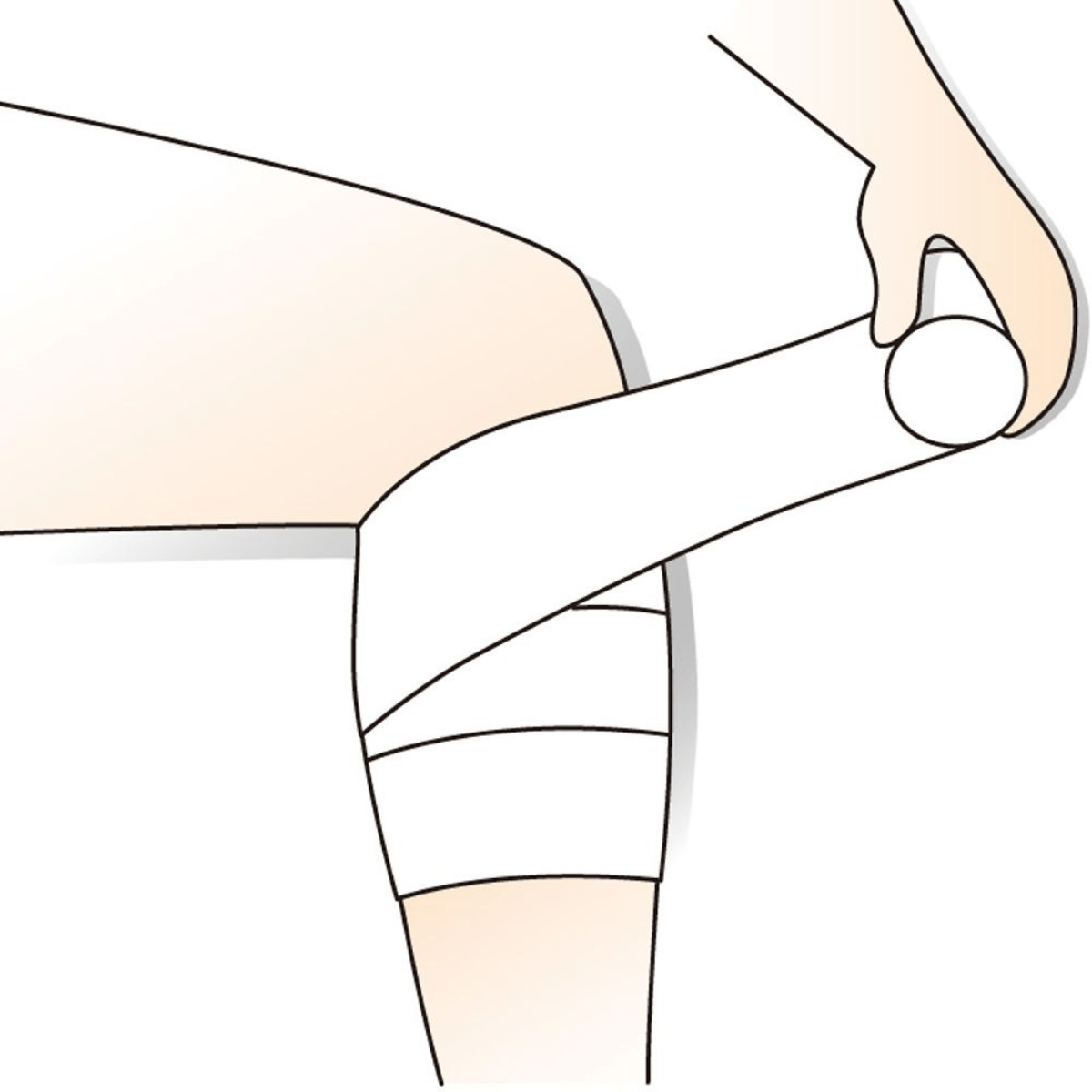 ククロン 弾力包帯 6巻入 10cm×4.5m(6巻)