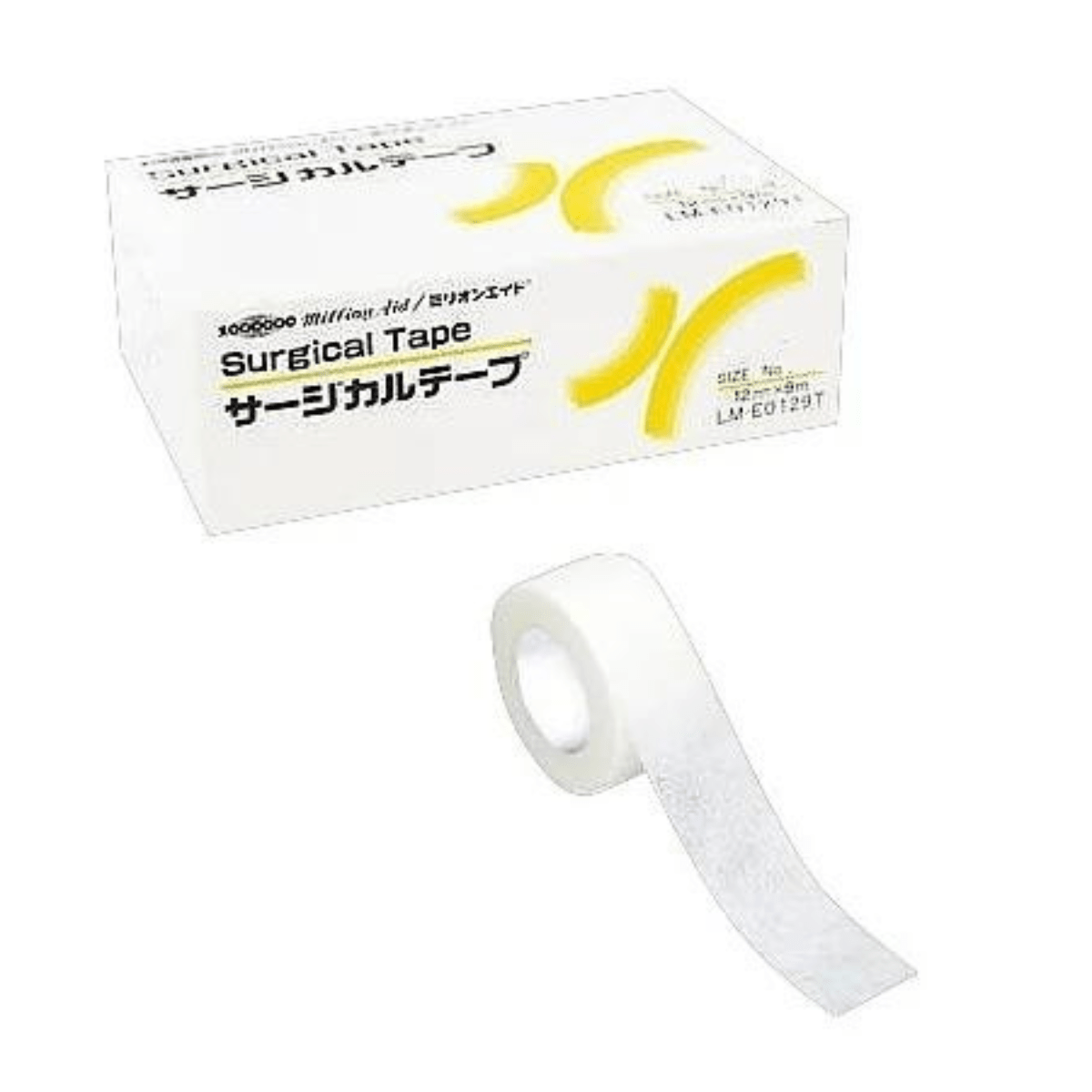 ミリオンエイド サージカルテープ 25mm×9m(12巻入)