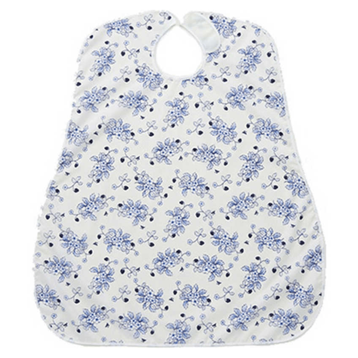 食事用エプロン ベリープレートブルー ベリープレートブルー