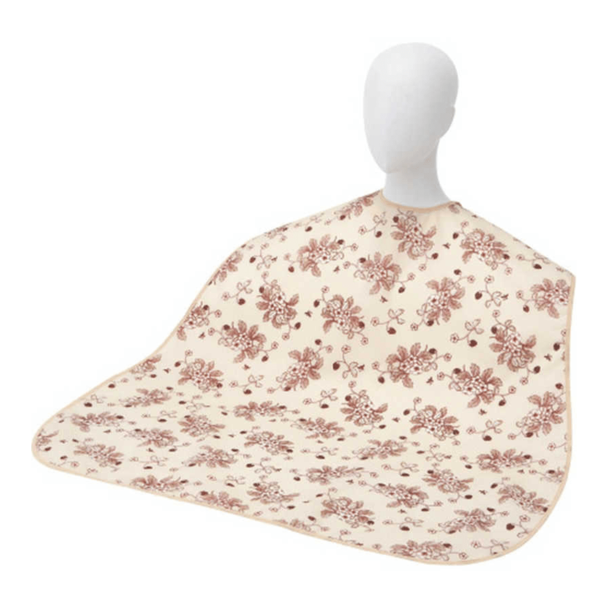 食事用エプロン ベリープレートベージュ ベリープレートベージュ