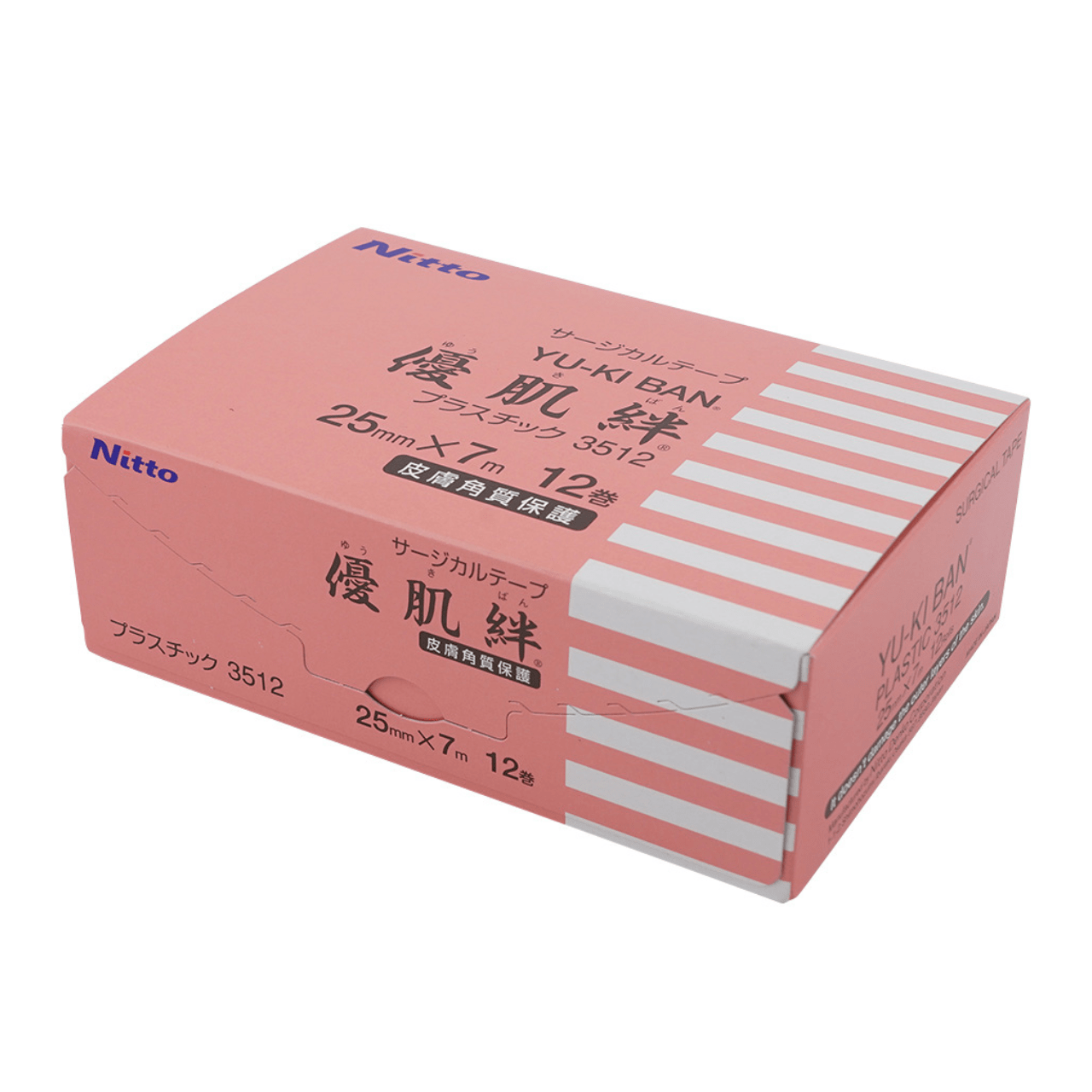 優肌絆プラスチック 12巻入1箱 25mm×7m