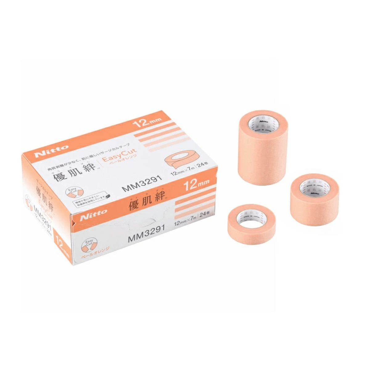 優肌絆 EasyCut ペールオレンジ 24巻入