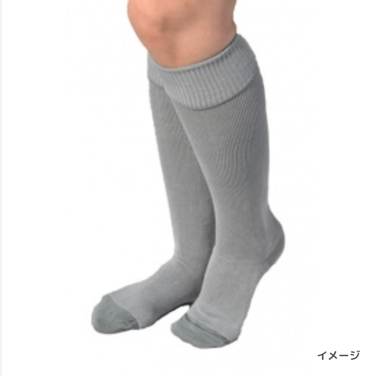 メディファー 圧迫ソックス 白 M(22cm～24.5cm)