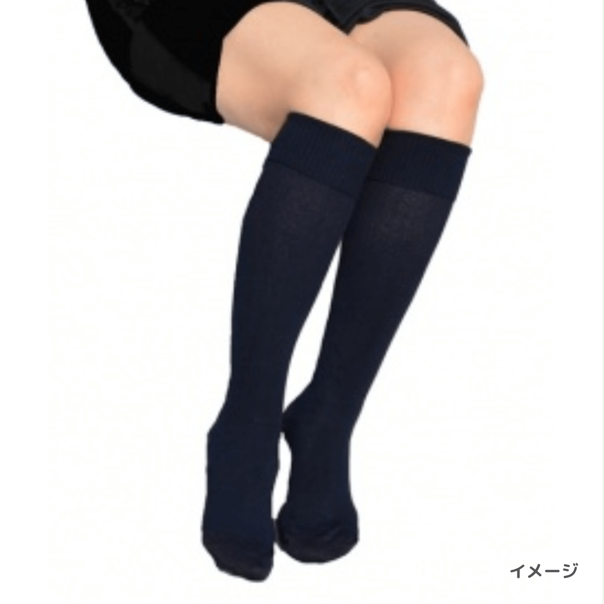 メディファー 圧迫ソックス 白 M(22cm～24.5cm)