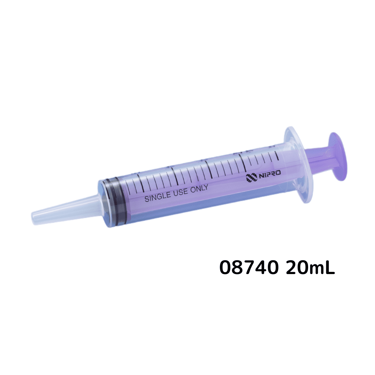 ニプロカテーテル用シリンジ バイオレット 20mL
