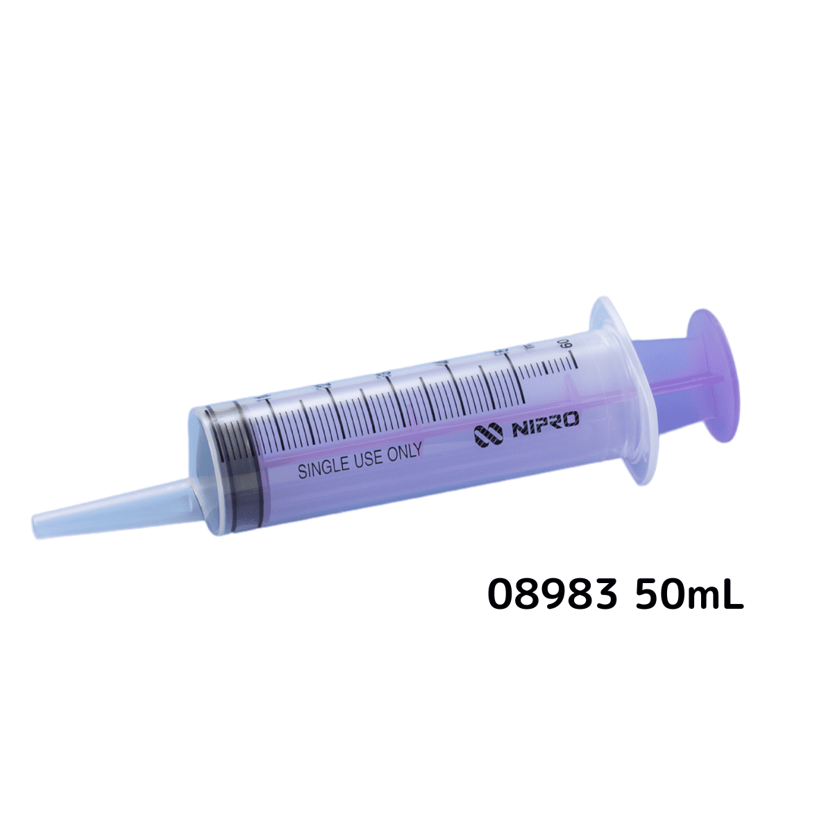ニプロカテーテル用シリンジ バイオレット 50mL