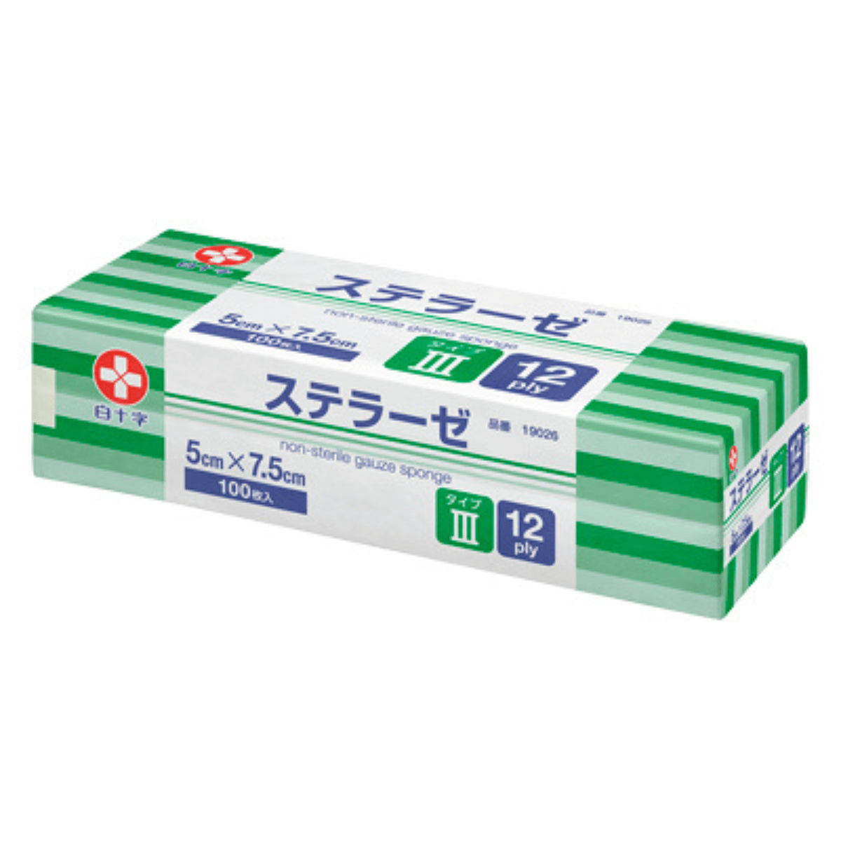 ステラーゼ (未滅菌) タイプⅢ 5×7.5 100枚入