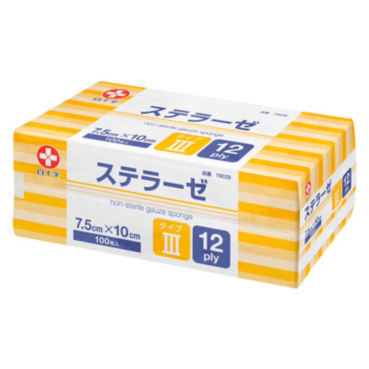ステラーゼ (未滅菌) タイプⅢ 7.5×10 100枚入