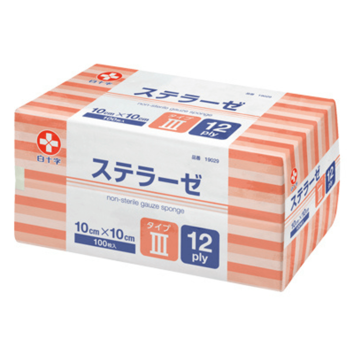 ステラーゼ (未滅菌) タイプⅢ 10×10 100枚入