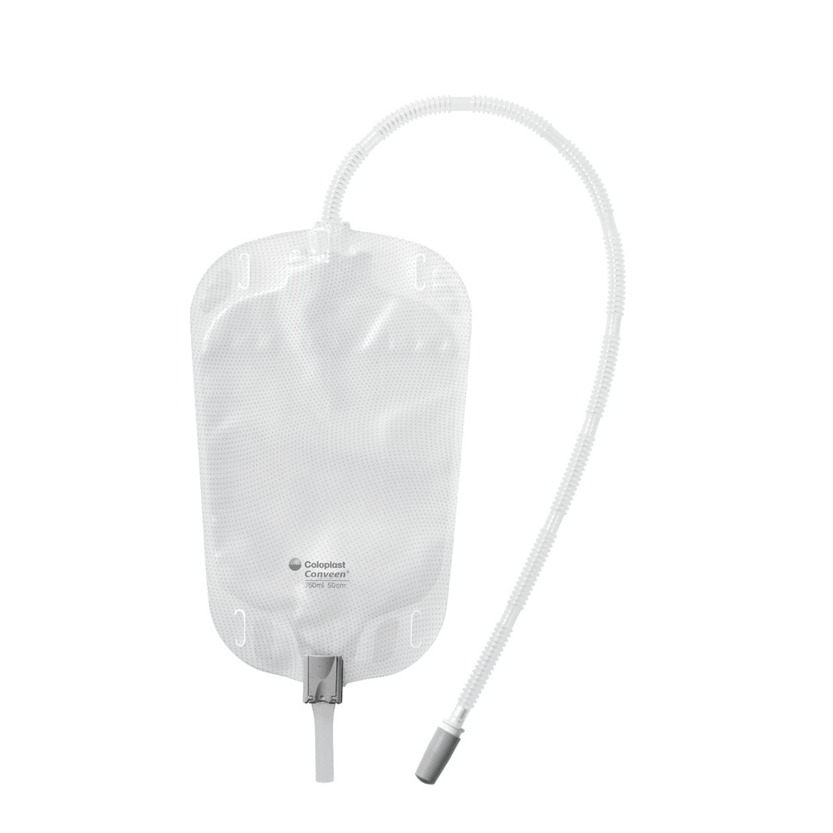コンビーンセキュアーレッグバッグ750  10枚入 5167 容量750ml チューブ長50cm