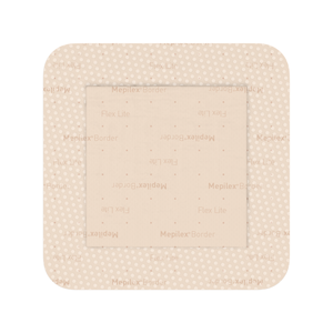 メピレックス ボーダー フレックス ライト 10×10cm 1箱 5枚入 10×10cm