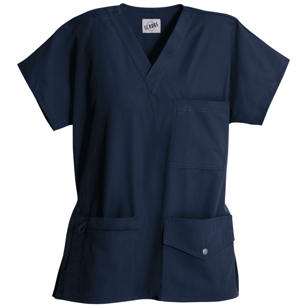 6ポケットVネック スナップトップ NVY ネイビー XXS