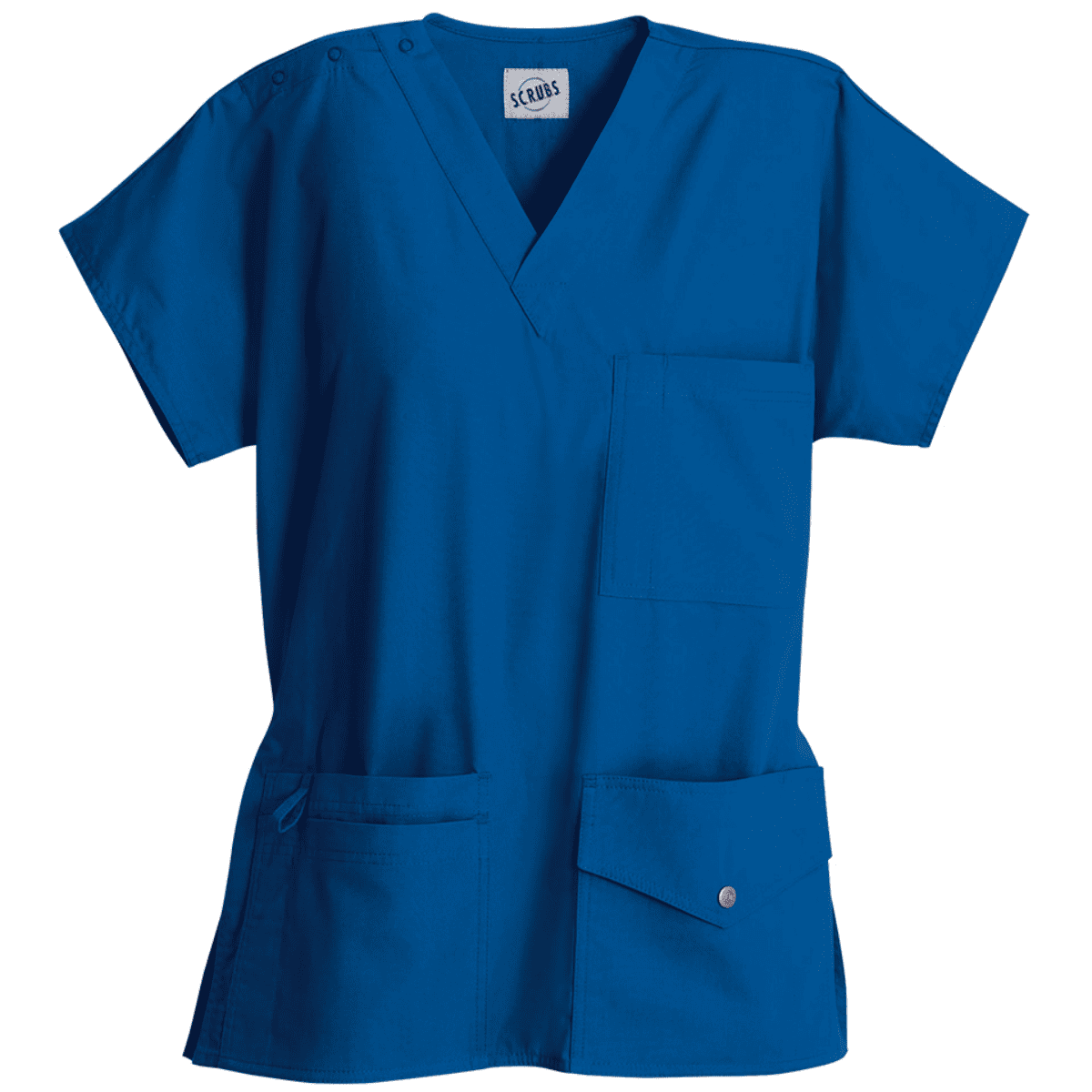 6ポケットVネック スナップトップ RYL ロイヤル XXS